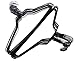 100 Black Wire Hangers 18