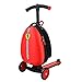 Ferrari Kids Scooter Luggage, Red
