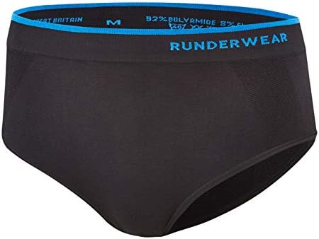 RunderwearWomen's Anti-Chafing Running Hipster - Super-soft, Seamless Running Underwear