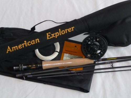 American Explorer IM7 Fly Rod Outfit, 9.0-Feet