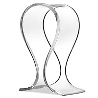Cicony Acrylic Earphone Headset Holder Headphone Desk Display-Stand-Hanger(Transparent)