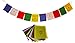 Juccini Tibetan Tranquil Wind Horse Lungta Prayer Flags - Buddhist Flags (Small-Pack of 50(6