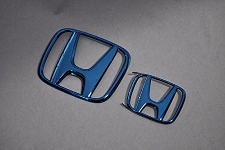 Amazon Jf1 2 N Box スラッシュ ブルーメッキエンブレムフロント リアhマーク2点set 純正 メッキ カラーメッキ セット 単品 車 車パーツ カーパーツ 高品質 エンブレム 車 バイク