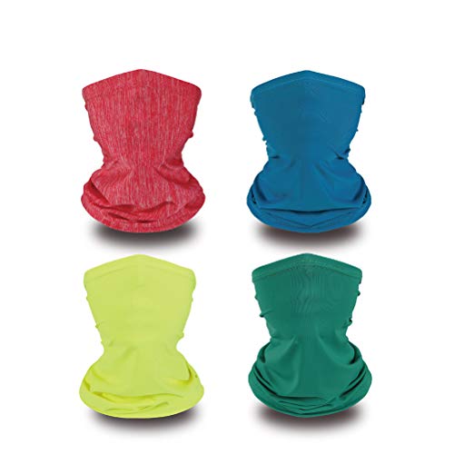 Niños cuello polaina que cubre la cara del pañuelo cubierta de la boca bufanda deportes pesca pasamontañas antipolvo