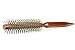Mini Nylon Hair Bristle Round Brush 1.1-Inch Diameter