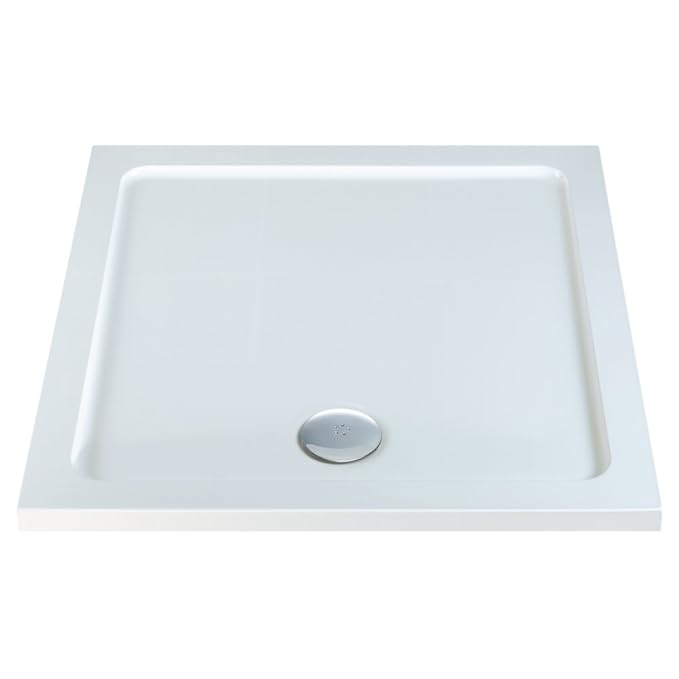 Home Standard 700mm x 700mm Low Profile Square Shower Tray Amazon.co