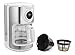 KitchenAid KCM1202WH Glass Carafe Coffee Maker, 12 Cup, White