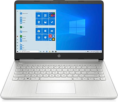 HP 14S-Fq0001Sf PC Ultraportable 14" Hd Argent (Amd Ryzen 3, Ram 4 Go, SSD 256 Go, Azerty, Windows 10S)