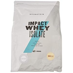 Myprotein Impact Whey Isolate proteïne vanilla, per stuk verpakt (1 x 2500 g)
