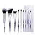 DUcare Makeup Brush Set 9Pcs Ombré Color Professional EyeShadow Foundation Powder Blending Brushes