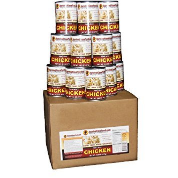 Survival Cave Food Canned Chicken, 12-Pk. 14 1/2-oz. cans