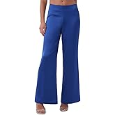 Trina Turk Women's Wide Leg Satin Pant