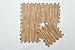 LaFamille Wood Grain Floor Mat Foam Interlocking Puzzle Wood Mat for Kids, Gym, Basement 1'x1' with Borders (9 Tiles (9 Sq ft), Light)