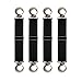 Boncas 4 Pairs Improved Sturdy Adjustable Elastic Boot Straps Pant Clips Stirrups Keeping Your Pants Tucked Round Head