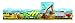 Melissa & Doug Construction 4-in-1 Jumbo Linking Jigsaw Floor Puzzle (96 pcs, 5 feet long)