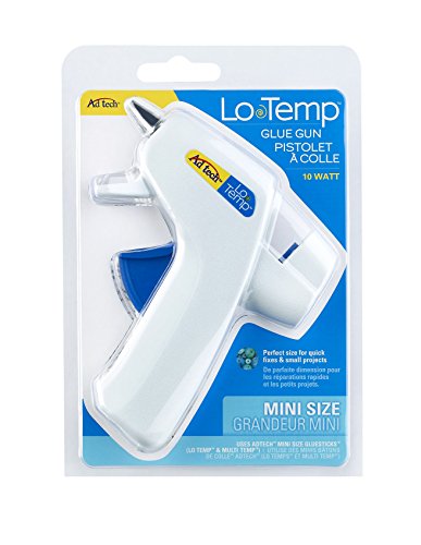 AdTech Lo-Temp Mini Glue Gun | Low Temp Compact Tool for Crafting, School Projects and DIY | Item#0450