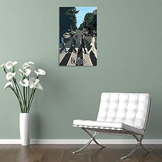 XYDQ Poster décoratif sur toile The Beatles Abbey Road 50 x 75 cm - Les Beatles, Paul McCartney, John Lennon, RIngo Starr, George Harrison XYDQ Poster décoratif sur toile The Beatles Abbey Road 50 x 75 cm – Image 5