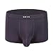 Men's 4 Pack Micro Modal Separate Pouches Trunks Low Rise Give-N-Go Boxer Briefs , Color B , X-Large