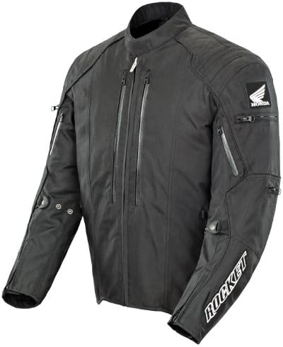 Joe Rocket CBR Mens Black Textile Motorcycle Jacket - Medium