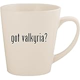 got valkyria? - White 12oz Ceramic Latte Mug Cup