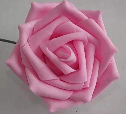 Doyeemei Bouquet 50pcs Fleur Rose Artificielle En Tissu Décoration Maison Mariage
