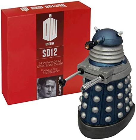 Official Licensed Merchandise Doctor Who Figurine Collection New Paradigm Dalek From Asylum of the Daleks Hand Painted 1:16 Scale Collector Boxed Model Figure #SD12