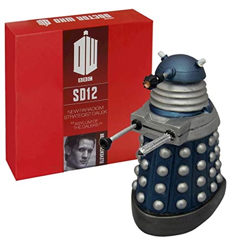 Official Licensed Merchandise Doctor Who Figurine Collection New Paradigm Dalek From Asylum of the Daleks Hand Painted 1:16 Scale Collector Boxed Model Figure #SD12