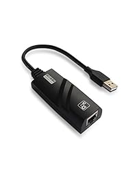 USB 3.0 a RJ45 Gigabit Ethernet adaptador de red, techtoo LAN Alámbrico Converter tarjeta de red para Apple MacBook Pro Air, iMac, Mac, Chromebook Pixel, Microsoft Surface Pro, Lenovo Yoga, portátil, ultrabook