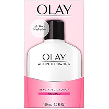 OLAY Active Hydrating Beauty Fluid Original 4 oz (Pack of 3)