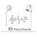 THE Electronics Wired 3.5MM Classic Designed Earphone/Earbuds/Headphones +1 Carry Case w/Microphone Noise Isolating Headphones for Work Talk Play Workout Gym Smartphones Tablets