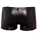 K-Men Mens Metallic Shiny Underpant Boxer Shorts Lace up Underwear Brief Bikinis