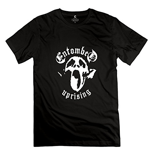 HUIMIN Men's Entombed T-shirt XL