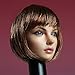 HiPlay 1/6 Scale Female Figure Head Sculpt, Beuty Charming Girl Doll Head for 12
