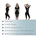 MISS MOLY Women's Post Surgery Body Shaper Fajas Colombianas Arm Compression Vest Full Body Shaper L Black