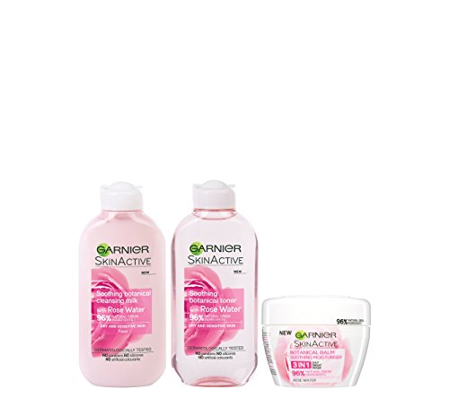 Garnier Rose Skin Care Regime Kit, Sensitive Skin