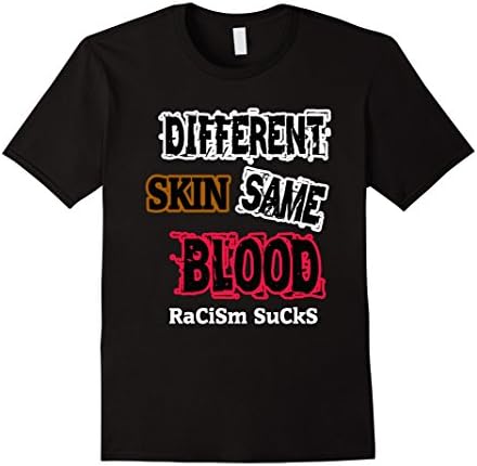 Mens End Racism Stop Hate Pro Equality T-Shirt for Black People XL Black
