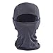 NewNow Ultra Thin Lycra SKI Bike Bicycle FACE MASK Sports Football Helmet - Balaclava(Gray)