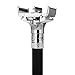 QSHAVE Parthenon Adjustable Double Edge Safety Razor V2.0 - Long Handle Butterfly Opening Razor for Men Women with 5 American Blades
