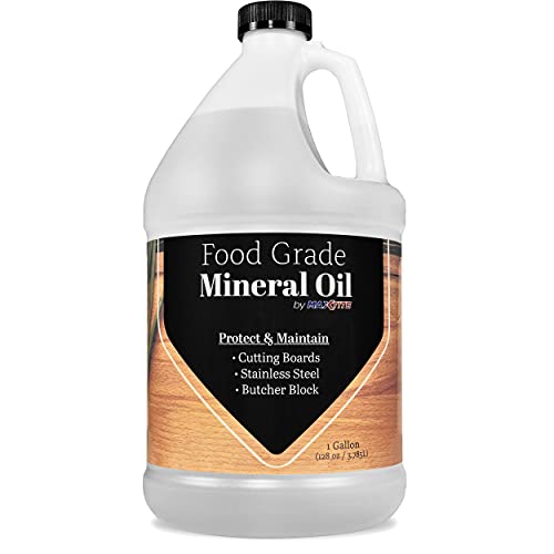 Mineral Oil for Cutting Boards and All Wood Care, Ultrapure Food Grade