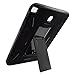 BNY-WIRELESS HVD-TAB3LITE-BK/BK Rugged High Impact Hybrid Drop Proof Armor Defender Full-body Protection Case Convertible Built in Stand for Samsung Galaxy Tab A 9.7in (SM-T550)- Black