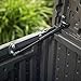 LIFETIME 60298 Heavy Duty Outdoor Storage Deck Box, 130 Gallon, Gray