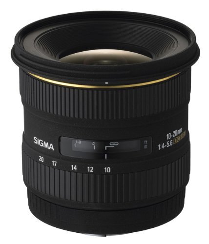 Sigma 10-20mm F/4-5.6 EX DC HSM Lens For Nikon Digital SLR Cameras