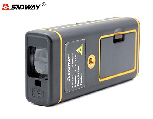 SNDWAY SW-E80 80M 262FT Digital Diastimeter Laser Distance Meter Laser Rangefinder Meter Area Volume Measure Tool