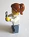 Genuine Lego Female Doctor Minifigure with Custom Syringe & Scalpel Accessories