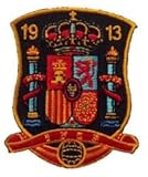 Spain Espana 1913 Fifa World Cup Soccer Iron on Patch Crest Badge ... 2.25 X 2.75 Inch .. New