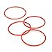 Wooden Ring Toss Game - Vintage X-Shaped Wood Peg Board with 4 Plastic Tossing Rings - Classic Indoor and Outdoor Activities - Carnivals, Barbecues, Parties, and Family Fun