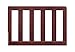 Storkcraft Toddler Guardrail, Cherry Safety Guard Rail for Convertible Crib & Toddler Bed