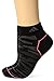 adidas Women's Superlite Prime Mesh Low Cut Sock (2-Pair), Black/Onix/Flash Red, Medium, (Shoe Size 5-10)