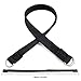 2018 Upgraded Design Baby Stroller Pram Safety Belt Wrist Strap with Stroller Hook (Black)