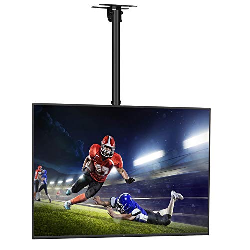 SIMBR Ceiling TV Mount for 2275" TV Adjustable 6 Heights Tilting